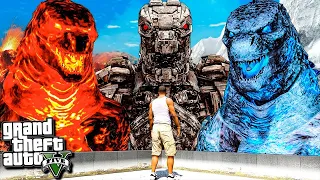 I Found MOST SECRET "GODZILLAS"  in GTA5 | GTA5 GAMEPLAY