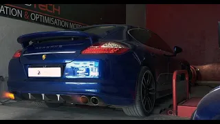 Reprog. PORSCHE Panamera 970 4.8V8 pop&bang stg2