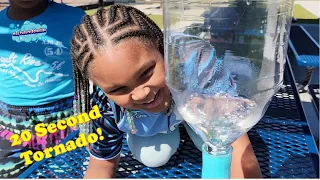 How to make a tornado. | Quick & Easy Summer Science