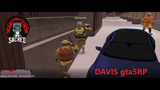 движ на gta5RP DAVIS с skye , boom , bh | SACRED famq |