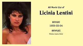 Licinia Lentini Movies list Licinia Lentini| Filmography of Licinia Lentini