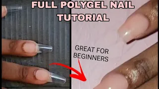 Full Polygel Tutorial/ Great for beginners! #gorgeousbaebeauty #nailtutorial #polygelnails