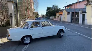 Giulia 1300 ti del 1970,partenza razzo!