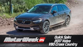 Quick Spin: 2017 Volvo V90 Cross Country