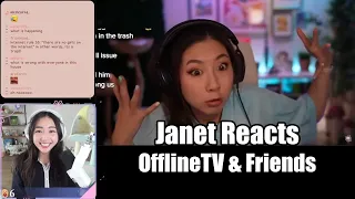 [Janet Reacts] Your Favorite React Andy Watches More OfflineTV & Friends Vids