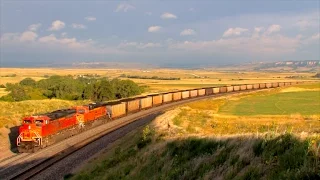 HD: Cross Country Road Trip Railfanning in September 2016