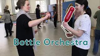 Bottle Orchestra Workshop with social educators