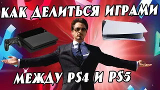 💰 Как делиться играми с PS4 на PS5 и наоборот?  💰