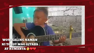 ANG GALING NAMAN NG BATANG ITO MAG GITARA AT KUMANTA NAKAKATUWA NA NAPAKA TALENTED NYA