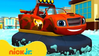Blaze Water Rescues & Adventures! 🌊 Blaze and the Monster Machines | Nick Jr.