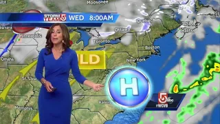 Video: Cold today, but warmer air coming