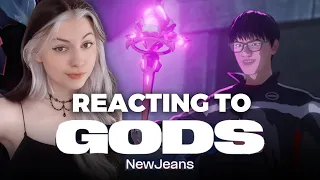 REACTING TO GODS ft. NewJeans (뉴진스) (Official Music Video) | Worlds 2023 Anthem - League of Legends