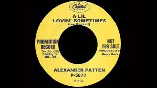 Alexander Patten - A Lil Lovin' Sometimes