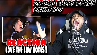 American reacts to Dimash Kudaibergen ( Olimpico ) | Reaction