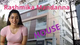 Pushpa Queen Rashmika Mandanna House in Hyderabad | Celebrity House Tour