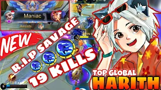 Harith top global - best build and emblem Harith mobile legend - Harith Gameplay 2020