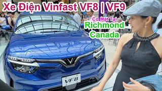 Khách vây kín VinFast VF8 & VF9 trong lần đầu trưng bày tại Vancouver Canada 🇨🇦1189》 Xe Điện Việt