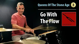 "Go With The Flow" - Queens Of The Stone Age | Drum Cover | Drum Lesson | Rock Songs On Drums