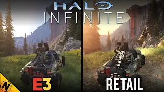 Halo Infinite E3 vs Retail | Direct Comparison