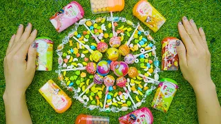 Bóc Kẹo Mút Chupa Chups, Kẹo Cầu Vồng / Rainbow Candy / Lollipops Candy ASMR #59