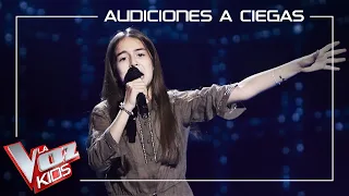 Audrey Macías - Someone like you | Blind auditions | The Voice Kids Antena 3 2022