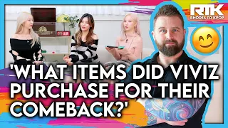 VIVIZ (비비지) - 'What items did VIVIZ purchase for their comeback?' (Reaction)