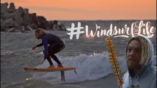 WALKA Z CIENIEM, FOILSURFING I JAK JEŚĆ ZAKRĘCONE FRYTKI - #Windsurflife Odcinek 9