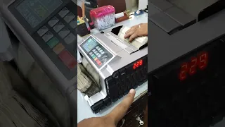 How to use cash counting machine #trending #ytshorts #2023 #calibration #bestnotecounter