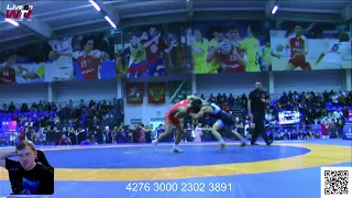 🏆ФИНАЛ 🤼‍♂️ ВОЛЬНАЯ БОРЬБА Лев Павлов и Начын Монгуш 57 кг Первенство России 2023 до 23 лет