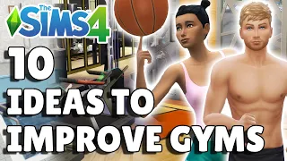 10 Ideas To Improve Gyms | The Sims 4 Guide