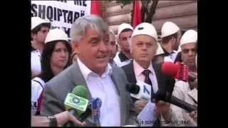 PROTESTE Nga Aleanca Kuq e Zi per Shqiptaret e Lugines se Presheves