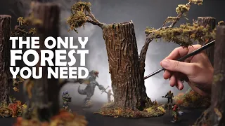 Easy FOREST terrain with a hidden effect!