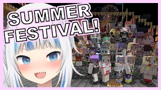 GURA MEETS HER SENPAIS! (Summer Festival Highlights)