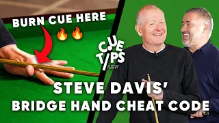 Why Does Steve Davis Burn His Snooker Cue?