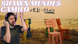 Shawn Mendes REACTION! KESI Remix with Camilo