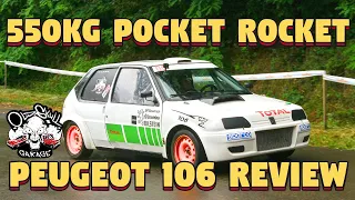 Peugeot 106 Race Car Review | Lightweight Powerhouse & Hill Climb Racing | Old Skull Garage