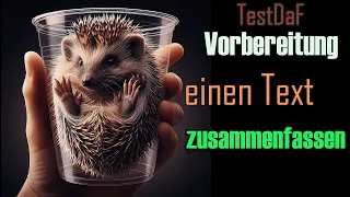 TestDaF. Texte zusammenfassen