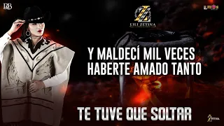 Te Tuve Que Soltar - Lili Zetina (Videolyrics)