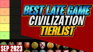 The Best Late Game Civilizations Tierlist | AoE2