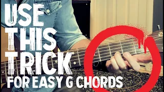 🎸 How to make key of G easy on guitar • Add your pinky #guitartutorial #worshipleader #worshipsongs