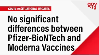 No significant differences between Pfizer-BioNTech and Moderna vaccine