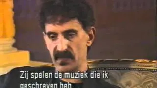 Frank Zappa on Mats/Morgan