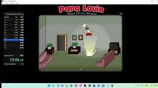 (WR) Papa Louie 1, 100% No Level Glitch in 19:49 speedrun