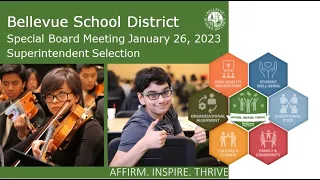 Special Board Meeting January 26, 2023: Superintendent Selection