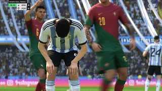 Argentina vs Portugal in fc 24