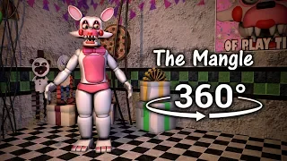 360°| The Mangle Test Show - Five Nights at Freddy's 2 [FNAF/SFM] (VR Compatible)