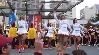 USC Band "The Kids Aren't Alright" Union Square San Francisco California 2014