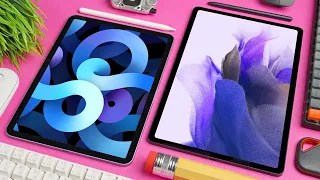 DON’T WASTE YOUR MONEY!! iPad Air 4 vs Galaxy Tab S7 FE