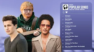 Top Hits 2023 🎸 Charlie Puth, Ed Sheeran, Bruno Mars 🎸 Best Pop Music Playlist