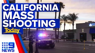 Manhunt underway after California mass shooting leaves 10 dead | 9 News Australia